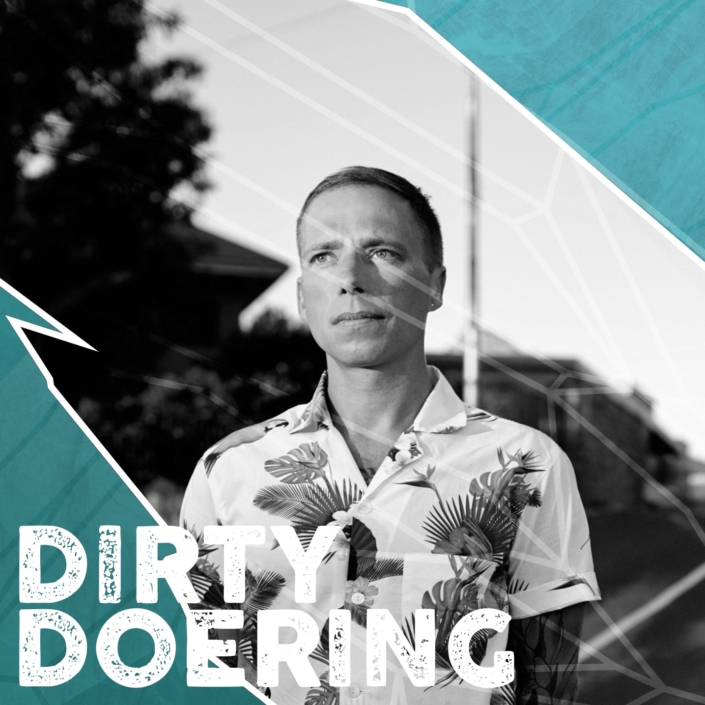 Dirty Doering Homepage Grafik blue