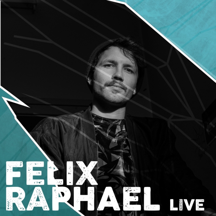 Felix Raphael Live Homepage Grafik blue